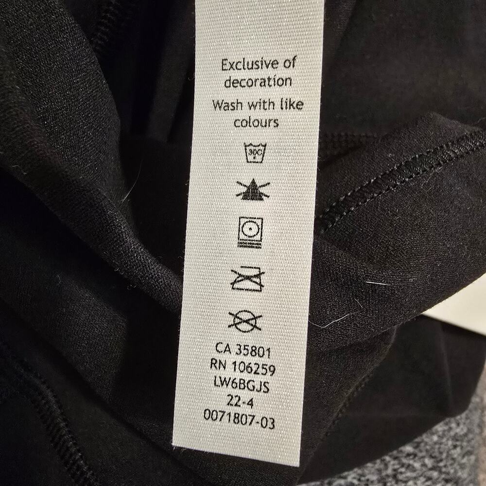 NEW NWT Women's Lululemon Align HR Crop 23" Black Leggings | Size 0 - Picture 9 of 9